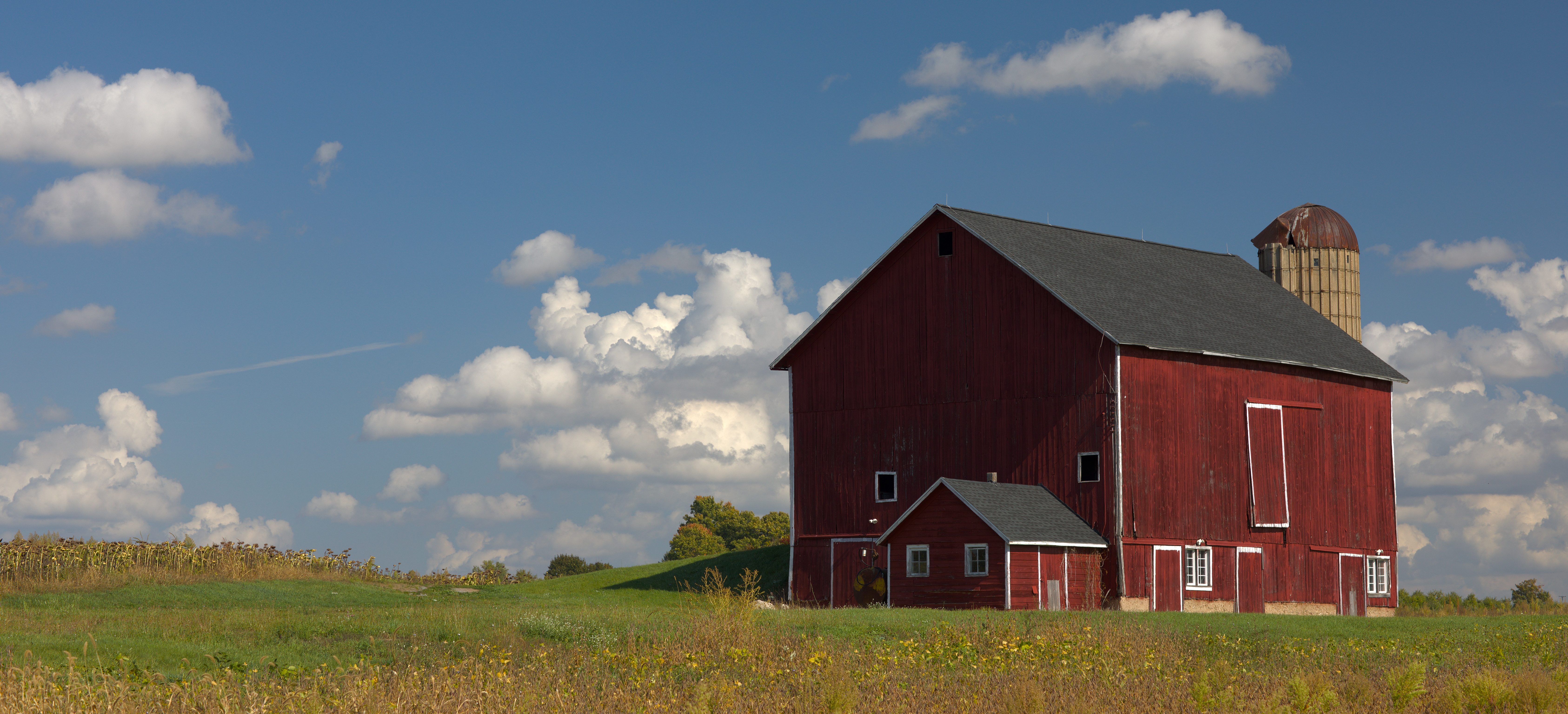 Barn on the Ridge: Sparta, Michigan